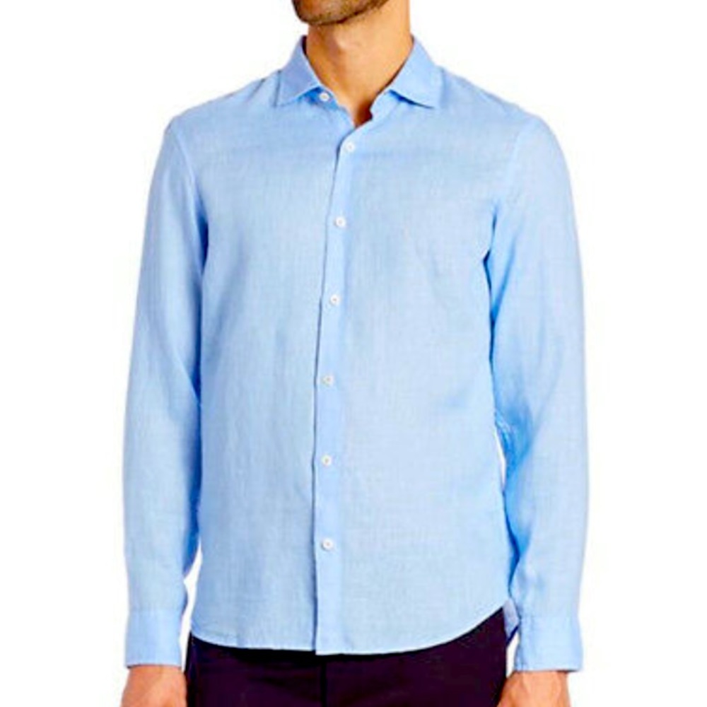 MICHAEL KORS MENS TAILORED FIT LONG SLEEVE SZ S